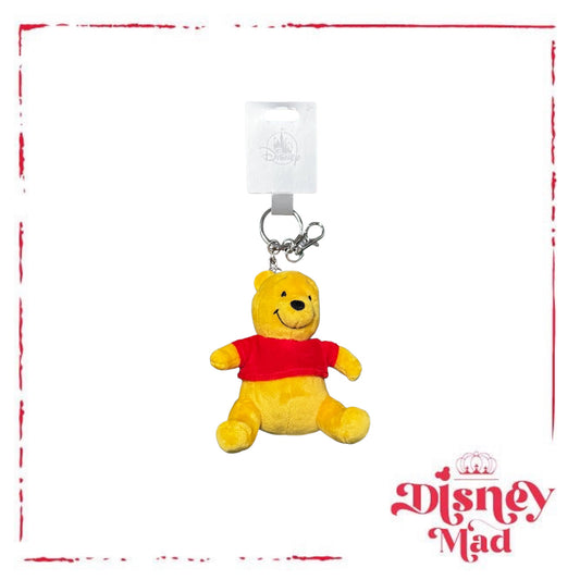 Disney Parks Winnie The Pooh Plush Keychain