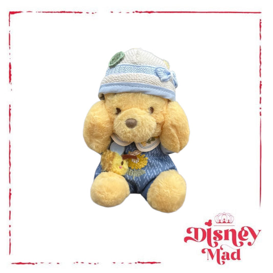Disney Parks Winnie the Pooh Spring Plush Keychain