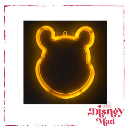 Disney Winnie The Pooh Neon Wall Art