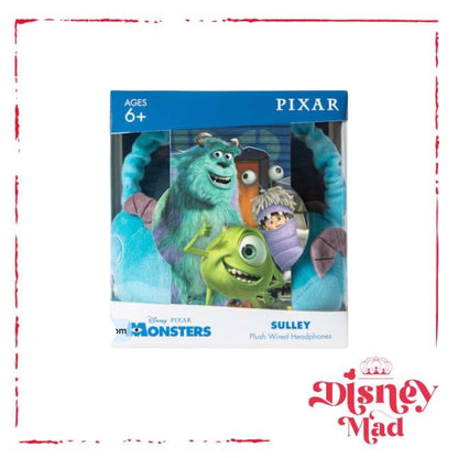 Disney PIXAR Monsters Sulley Plush Wired Headphones