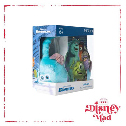 Disney PIXAR Monsters Sulley Plush Wired Headphones
