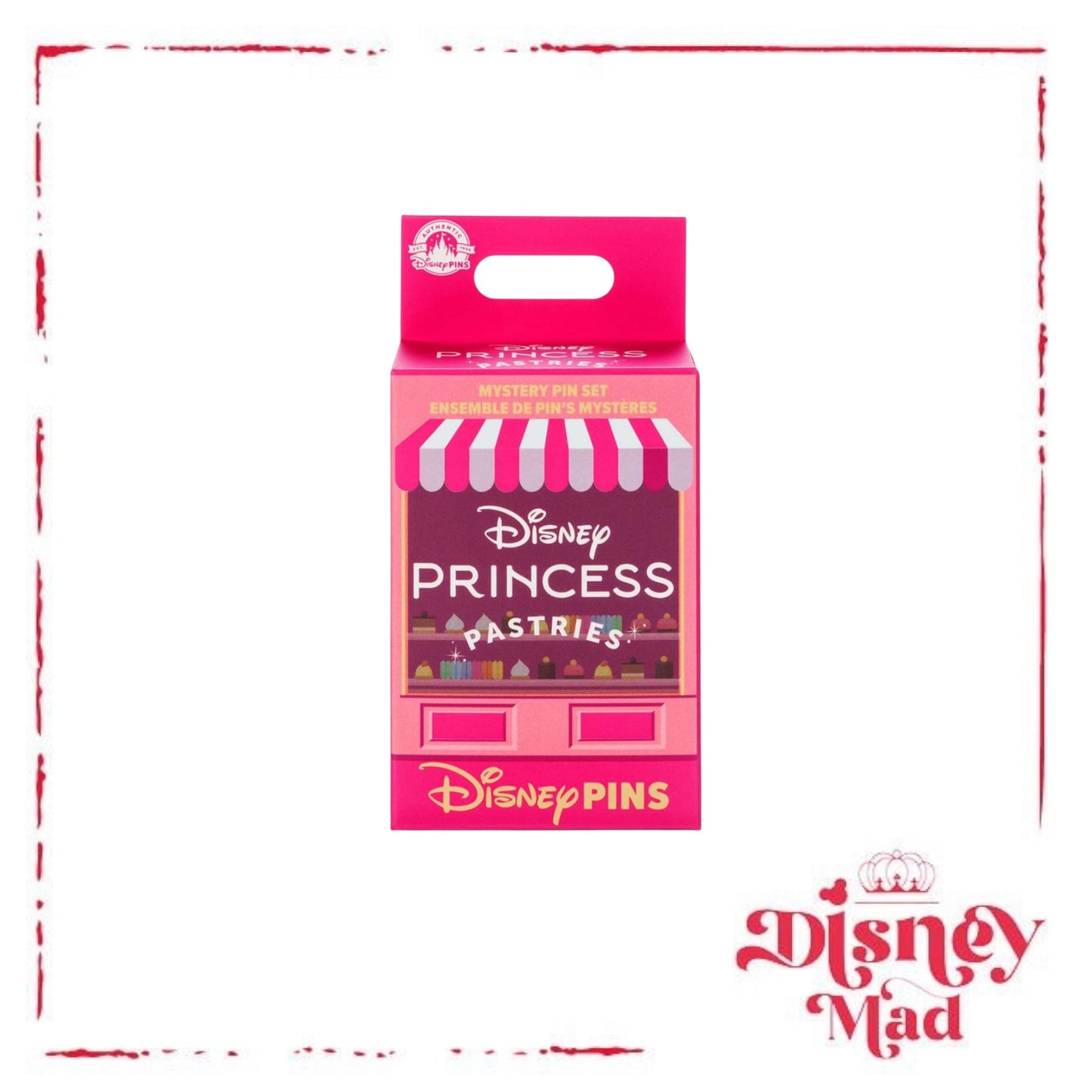 Princess Pastries Mystery Box Pin - Disney Parks