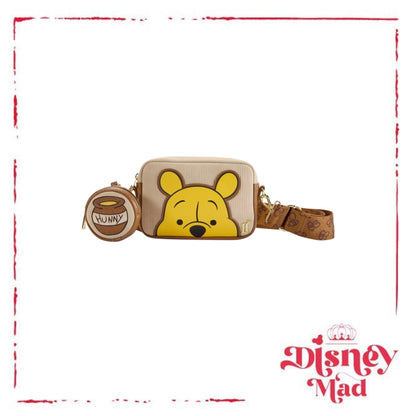 Disney Loungefly Bag - Winnie the Pooh Sling Bag & Coin Purse - Disney Parks