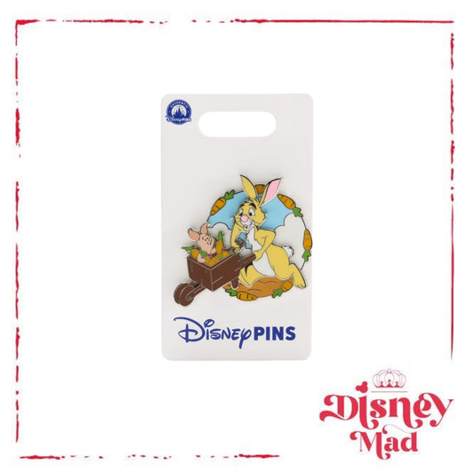 Winnie the Pooh and Friends Open Edition Disney Parks Pin - Rabbit And Piglet