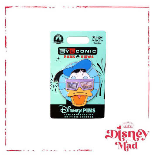 Disneyland EYEconic Park Views Donald Duck Magic Key Holder Pin LE 3000 - Disney Parks
