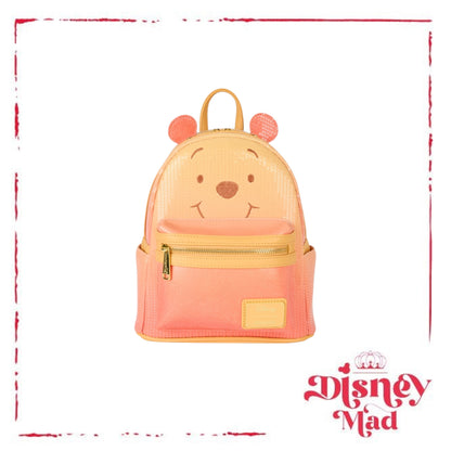 Winnie the Pooh Cosplay Sequin & Glitter Mini Backpack