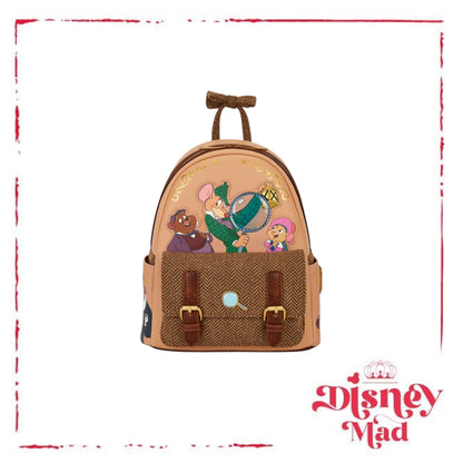 The Great Mouse Detective Exclusive Flap Pocket Mini Backpack