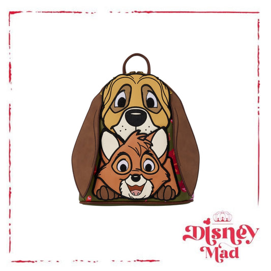 D23 Exclusive The Fox and the Hound Tod & Copper Cosplay Mini Backpack