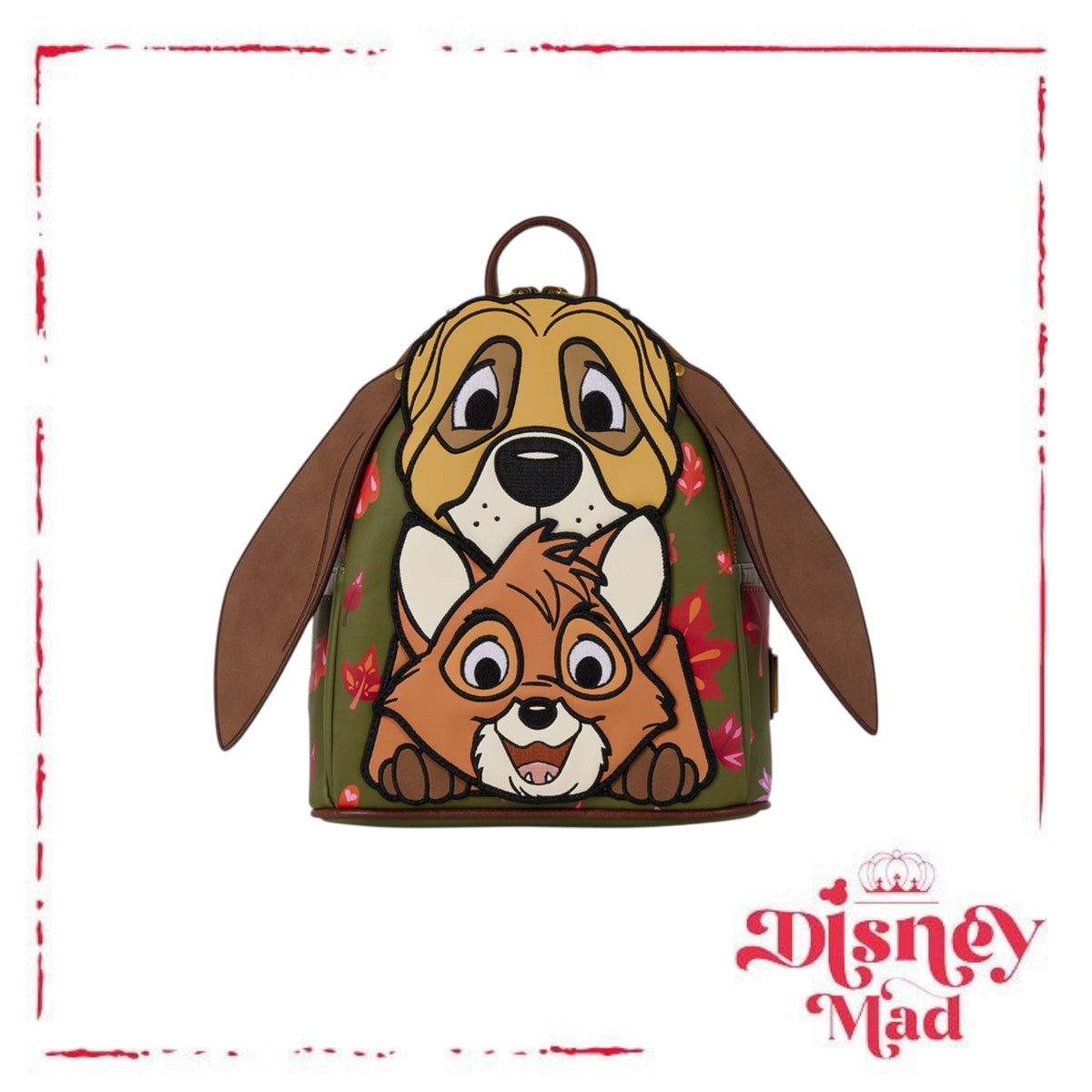 D23 Exclusive The Fox and the Hound Tod & Copper Cosplay Mini Backpack