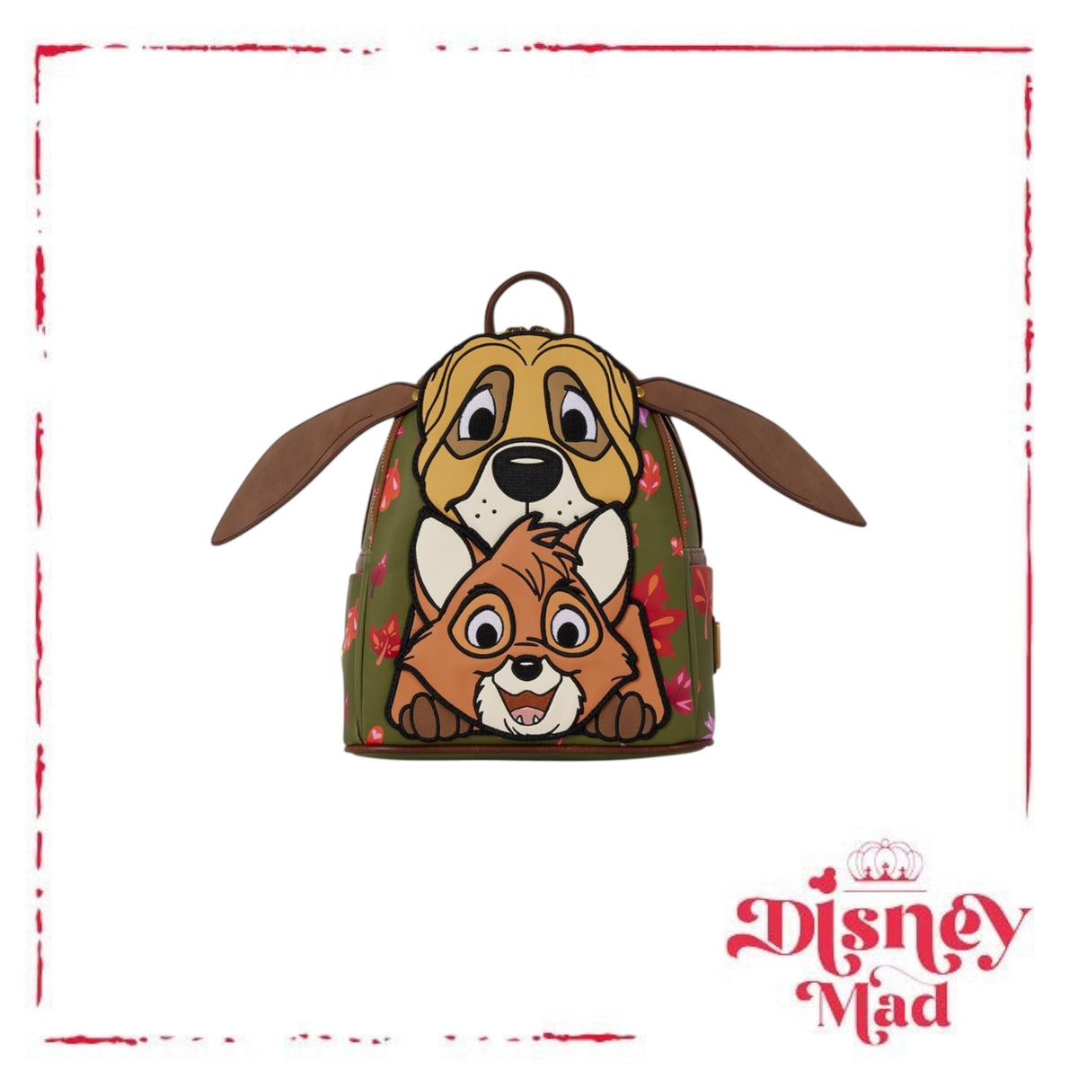 D23 Exclusive The Fox and the Hound Tod & Copper Cosplay Mini Backpack