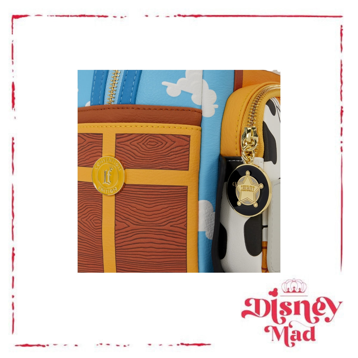 D23 Exclusive Toy Car Story Woody Mini Backpack
