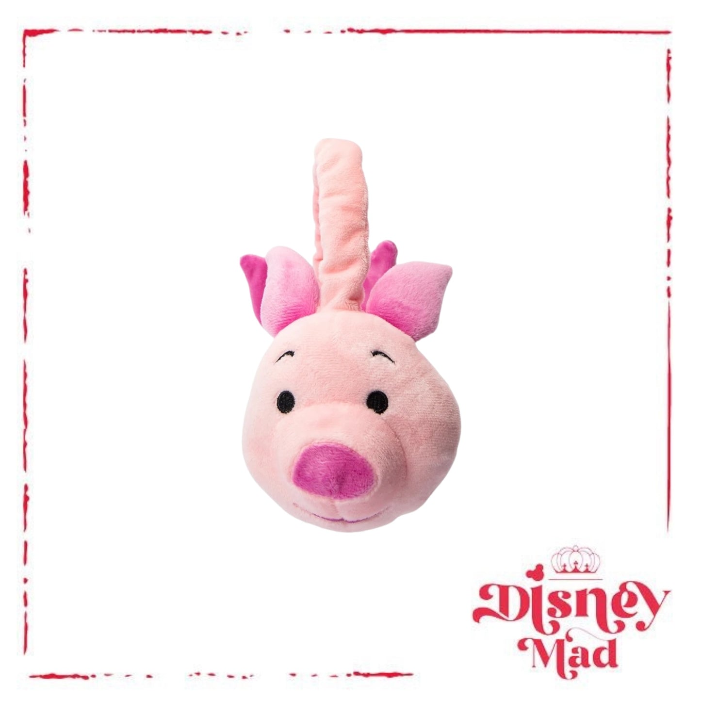 Disney Winnie The Pooh Piglet Plush Wired Headphones