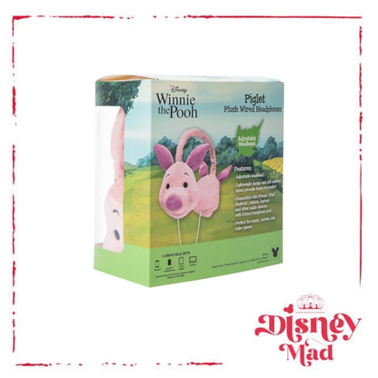 Disney Winnie The Pooh Piglet Plush Wired Headphones