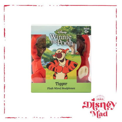Disney Winnie The Pooh Tigger Plush Wired Headphones