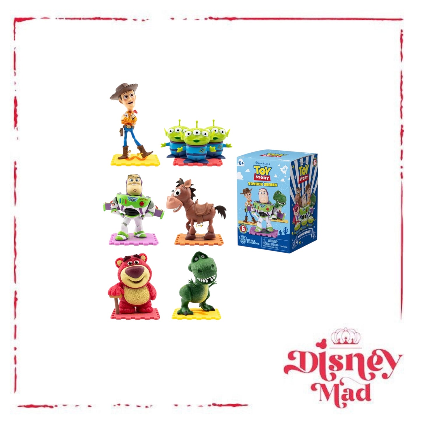 Toy Story Disney Pixar Toybox Series Figure (Styles Vary) YuMe Toys