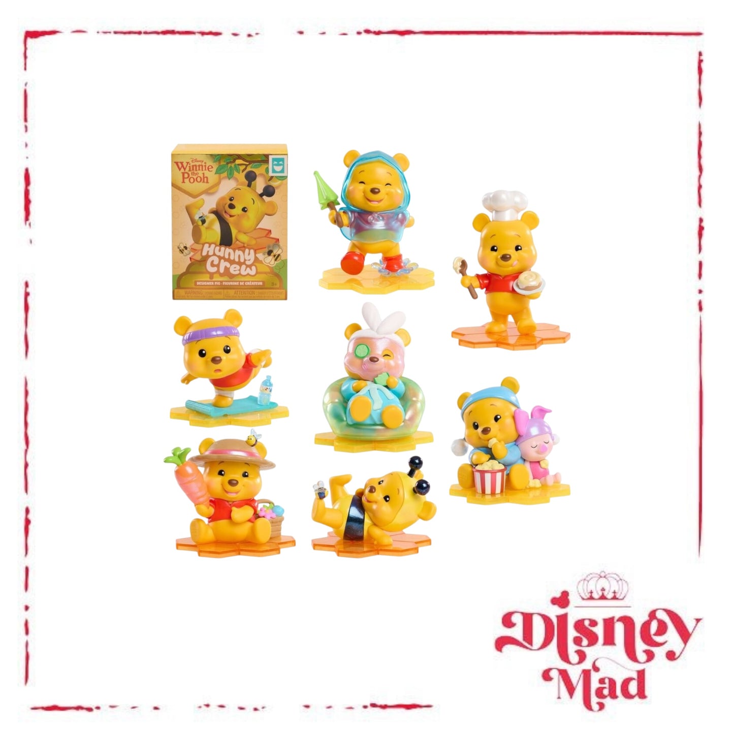 Disney Winnie the Pooh Comfy Cozy assorted surprise figure