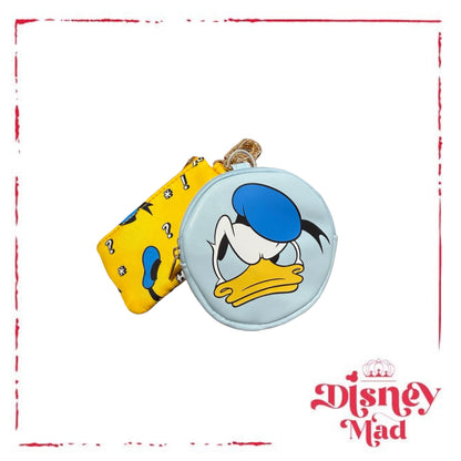 Disney parks Donald Duck coin bag & wallet keychain