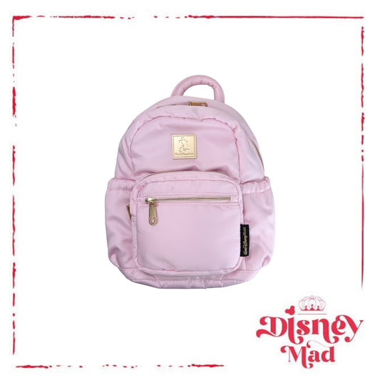 Walt Disney World Parks 2026 Mickey Mouse Pink Satin Finish Backpack Ears Holder