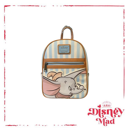Loungefly Disney Dumbo Stripes Mini Backpack