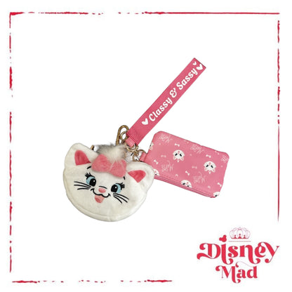 Disney Parks Marie Aristocats Plush Coin Purse