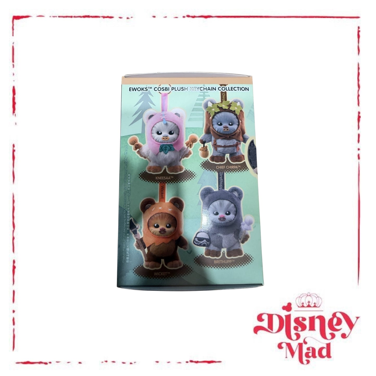 Disney parks Star Wars Ewok Blind Box Mystery Plush Keychain