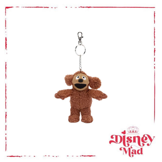 Disney Parks The Muppets Rowlf Bear Plush Bag Charm Keychain