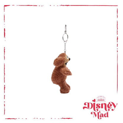 Disney Parks The Muppets Rowlf Bear Plush Bag Charm Keychain