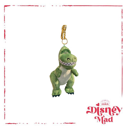 Disney Parks Toy Story Pixar Rex Dinosaur Plush Bag Charm