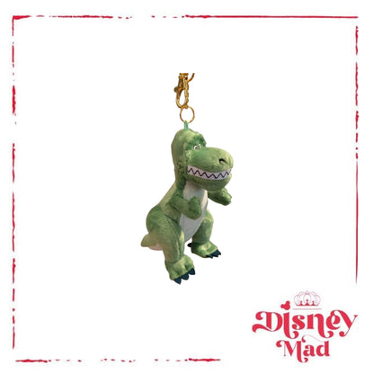 Disney Parks Toy Story Pixar Rex Dinosaur Plush Bag Charm
