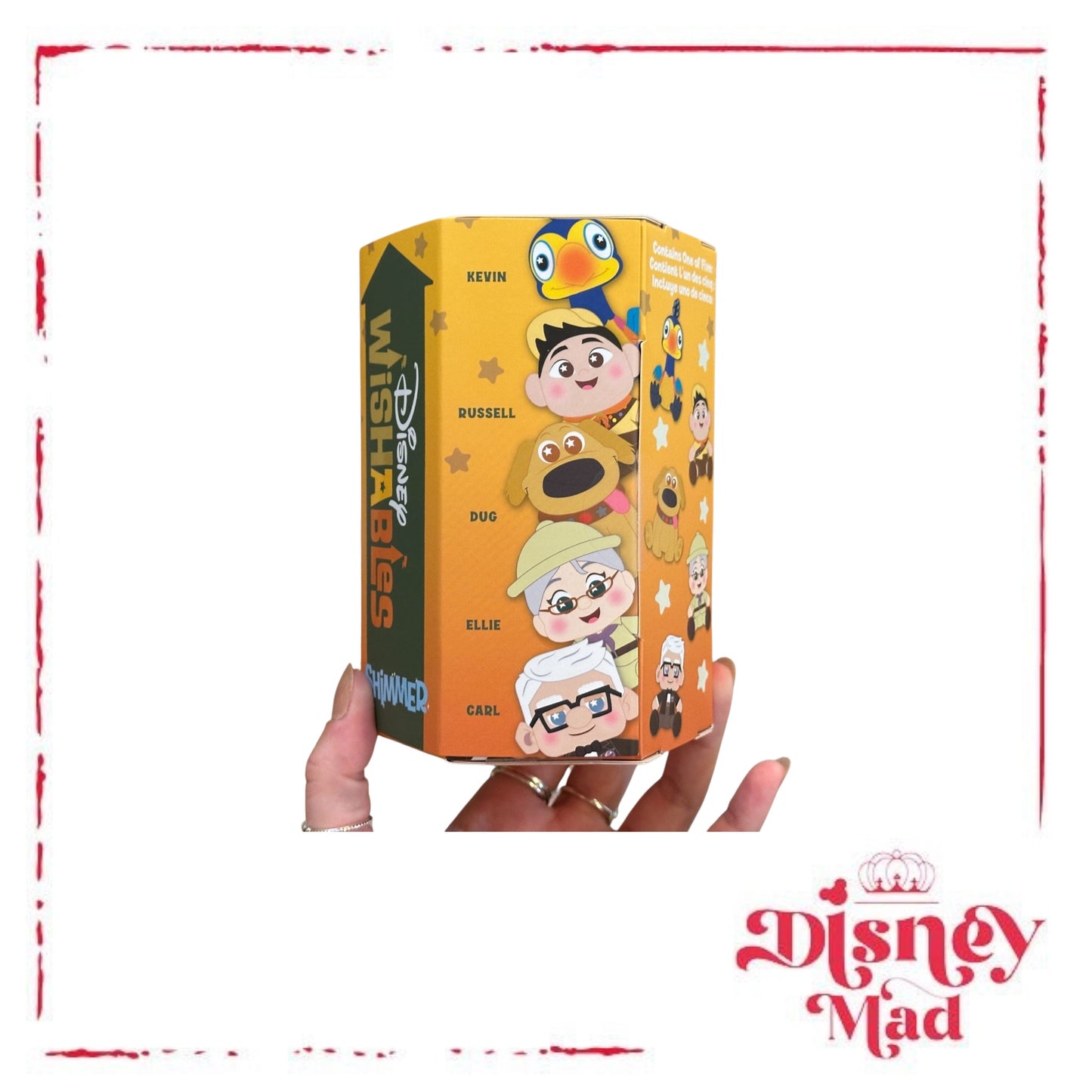 Disney Wishables Shimmer Mystery Plush Blind Pack – Pixar Up – 4'' Disney Parks