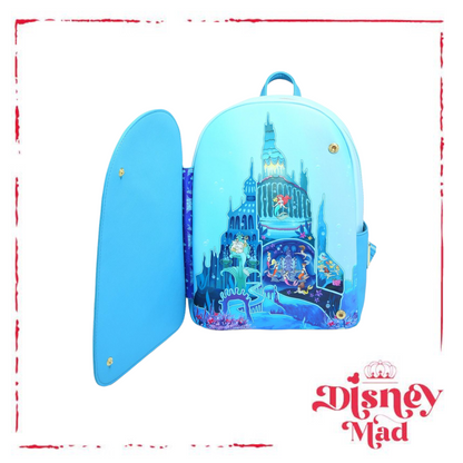 Disney Loungefly The Little Mermaid Castle Mini Backpack - BoxLunch Exclusive