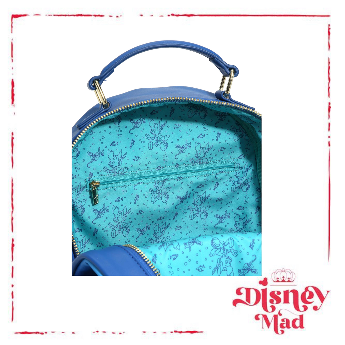 Disney Lougefly Pinocchio Underwater Mini Backpack - BoxLunch Exclusive