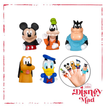 Disney Junior Mickey And Friends Bath Time Finger Puppets