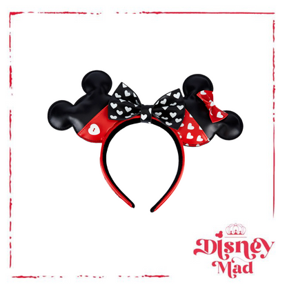 Disney Loungefly Mickey And Minnie Valentines Headband