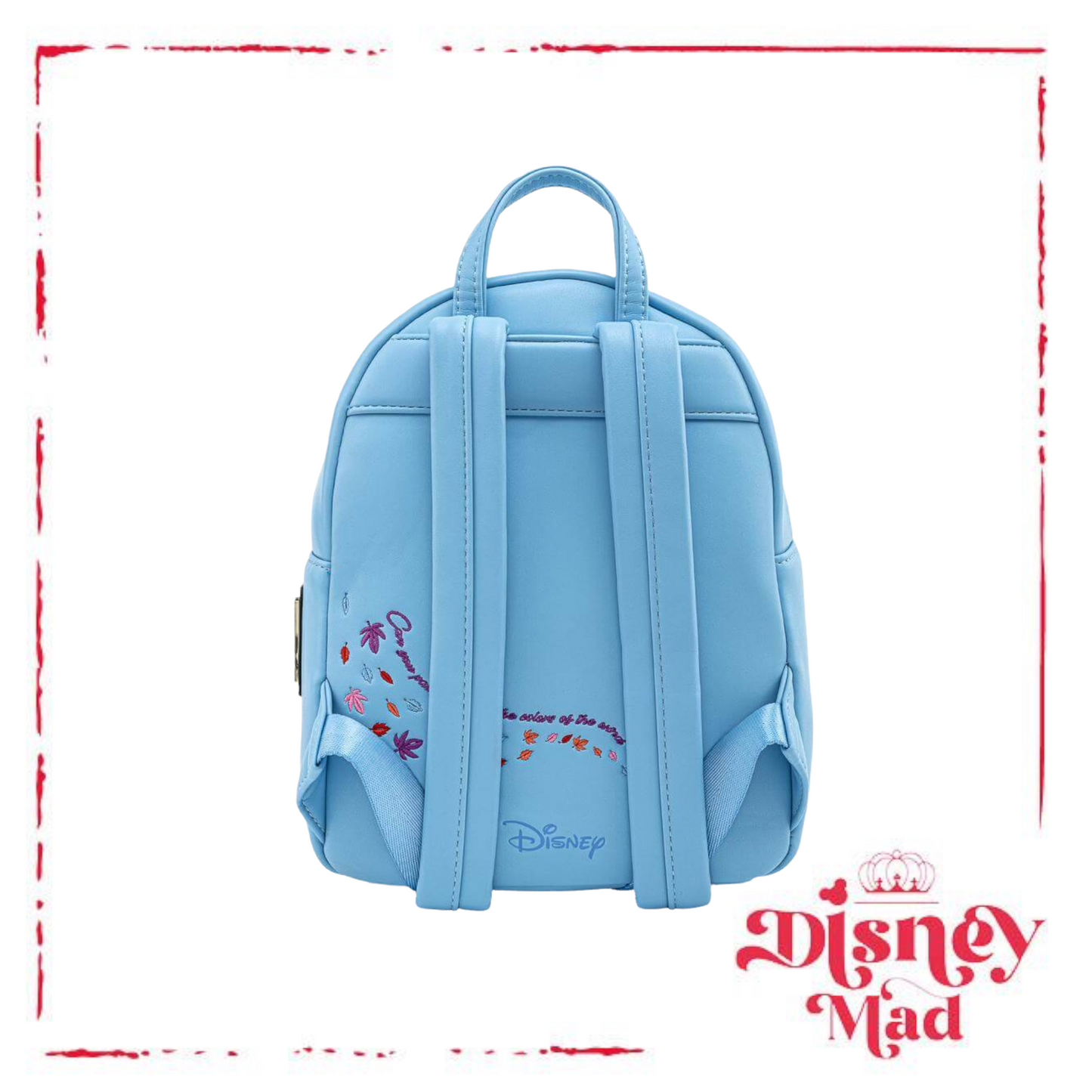 Disney Loungefly Pocahontas: Meeko with Flit Earth Day Cosplay Mini Backpack