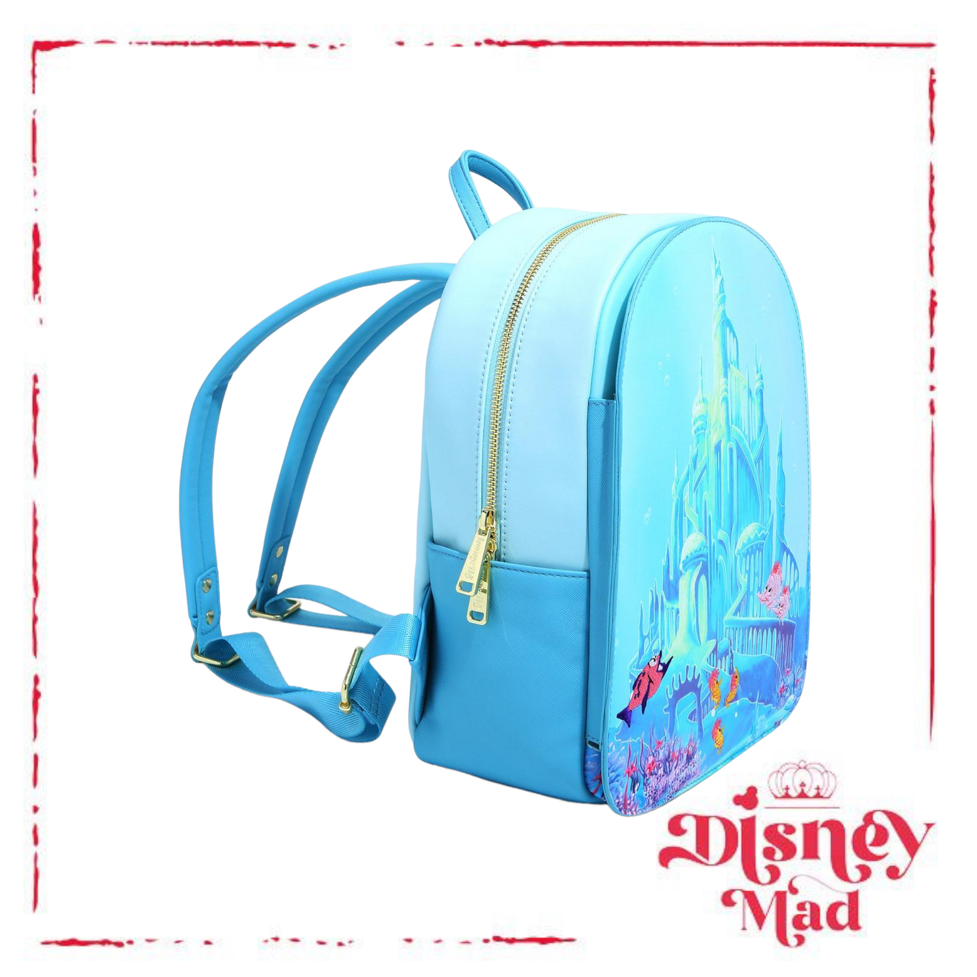 Loungefly Disney The Little Mermaid Floral Mini Backpack - BoxLunch  Exclusive