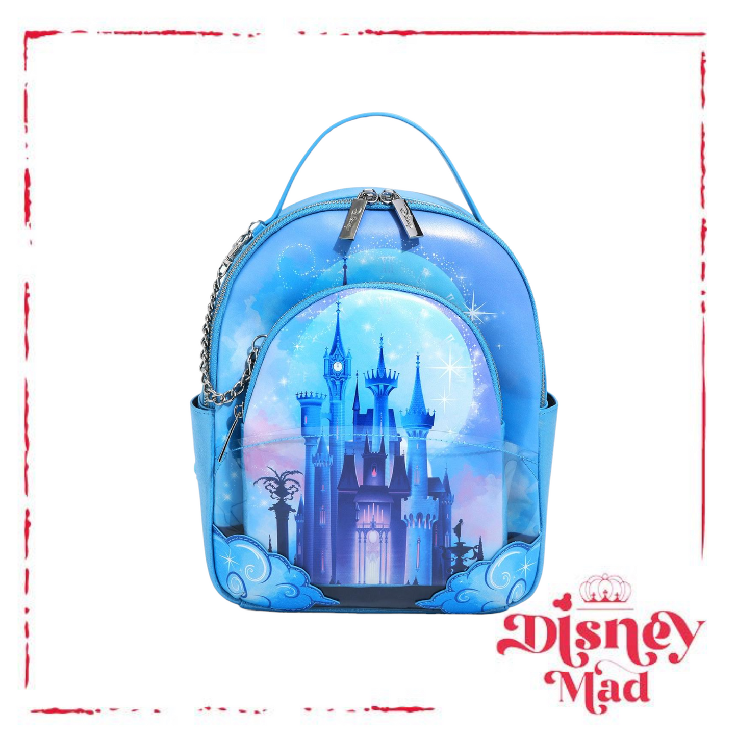 Loungefly Cinderella Castle Collection Series Mini Backpack Disney Bag