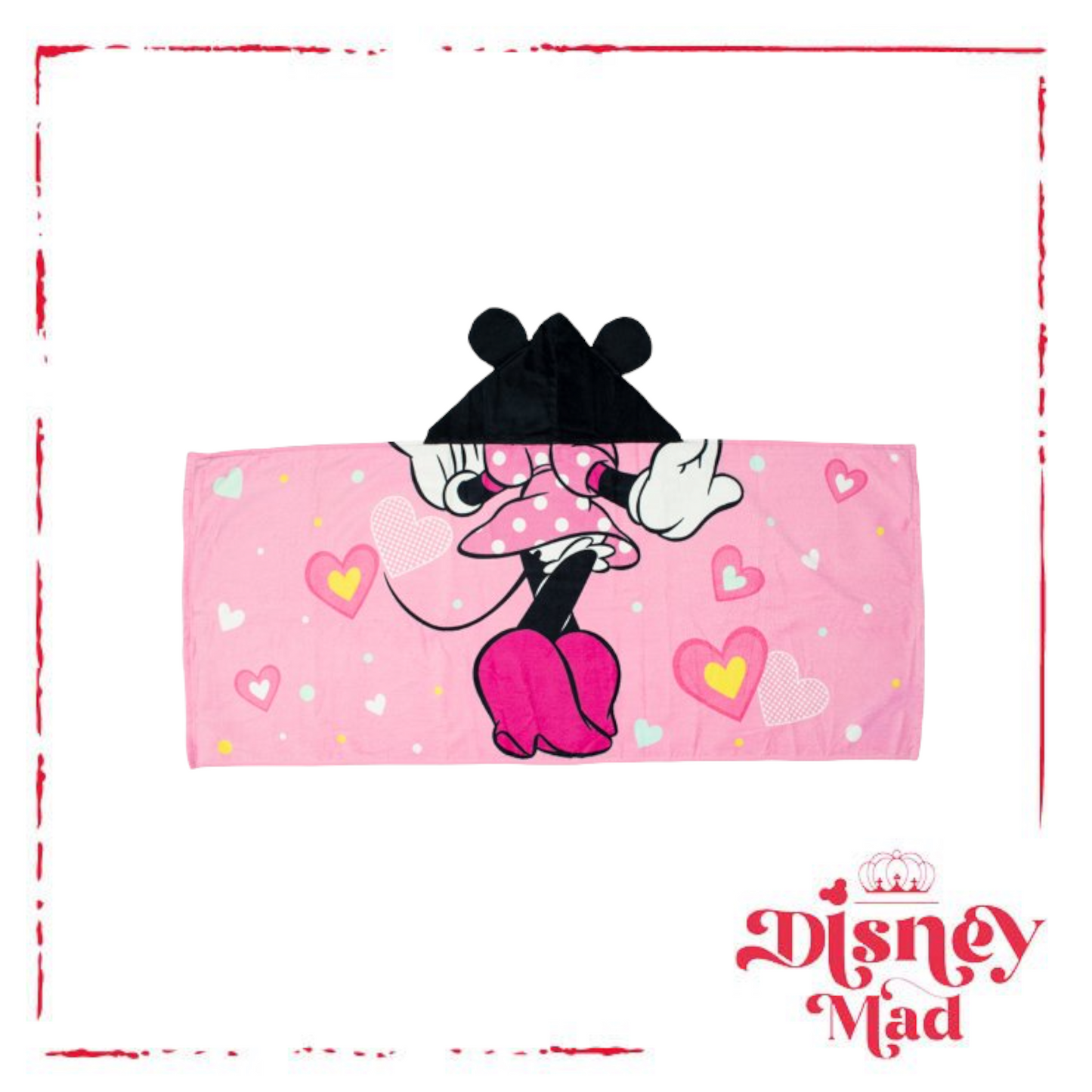 Disney Minnie Mouse Hooded towel