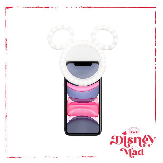 Disney Mickey Mouse Clip On Selfie Ring Light