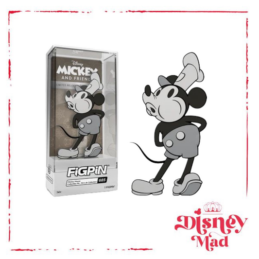 Disney Parks Exclusive Steamboat Willie FiGPin