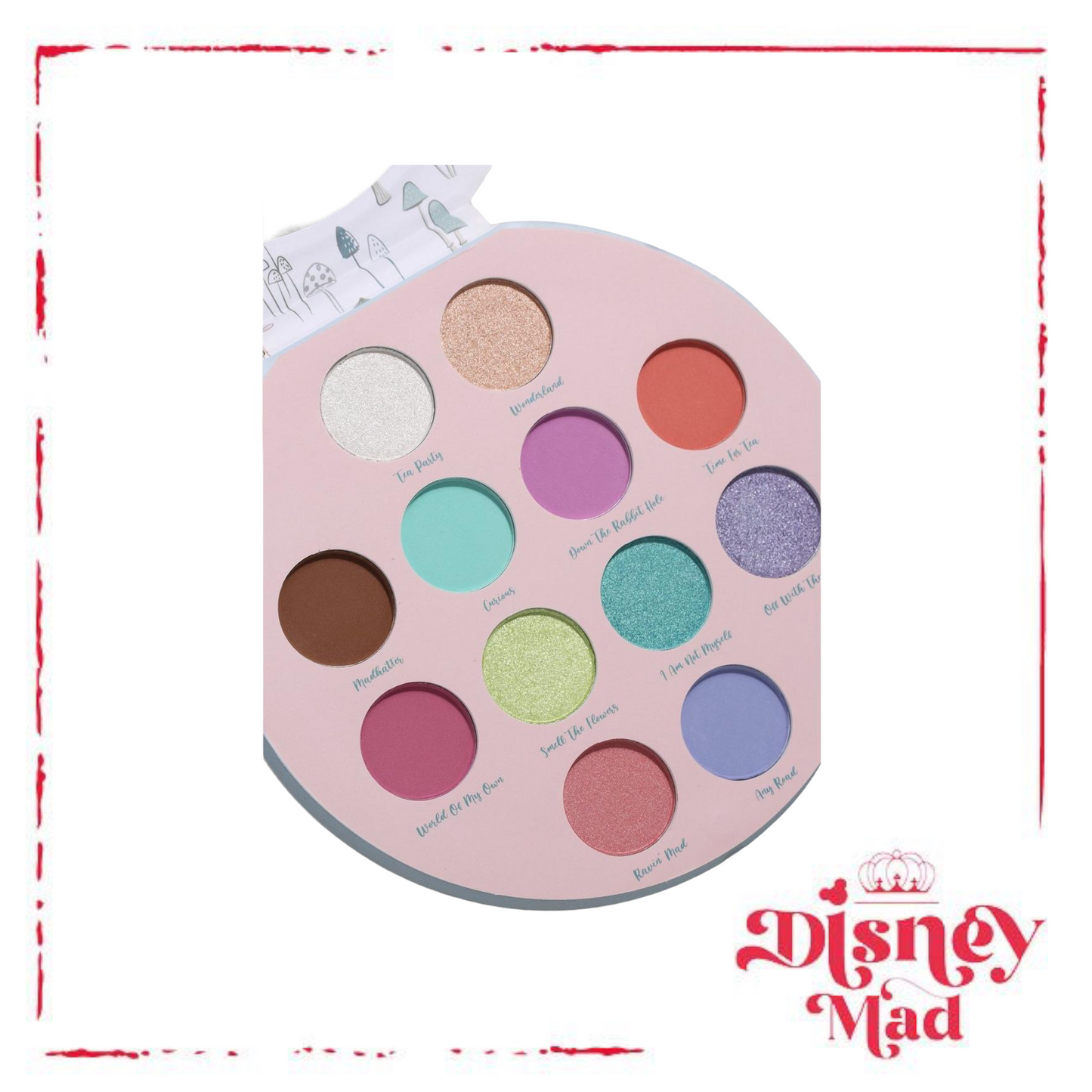 Disney Alice In Wonderland Pastel Eyeshadow Palette