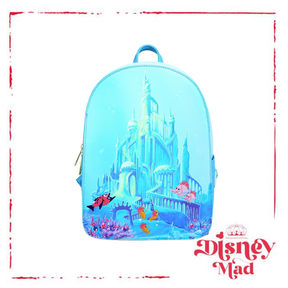 Disney Loungefly The Little Mermaid Castle Mini Backpack - BoxLunch Exclusive