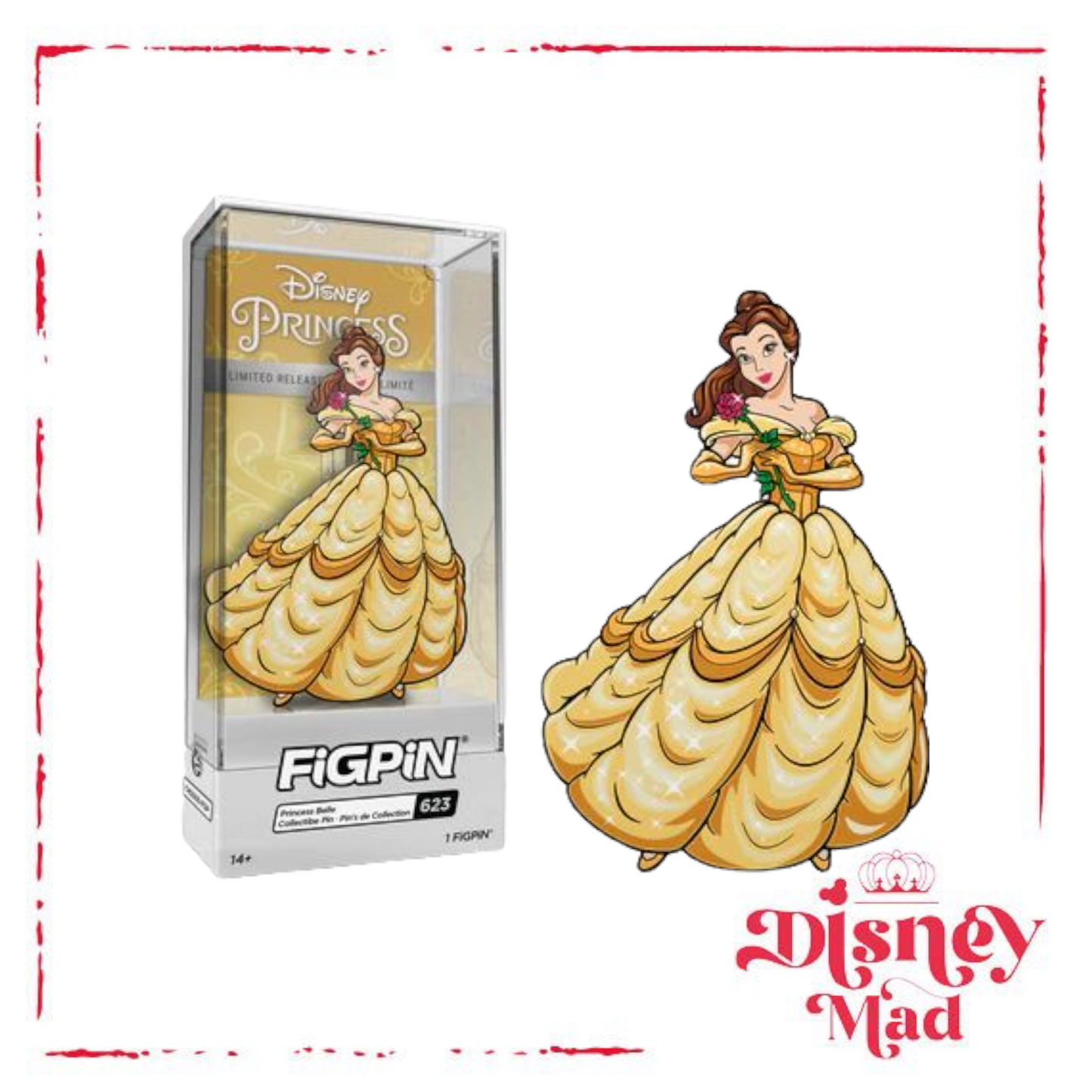 Disney Parks Exclusive Belle FiGPin