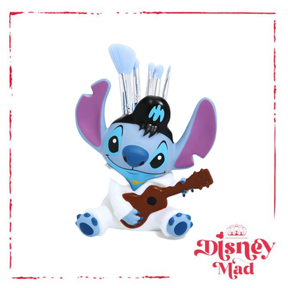 Disney Loungefly Lilo & Stitch Glitter Elvis Stitch Makeup Brush Set