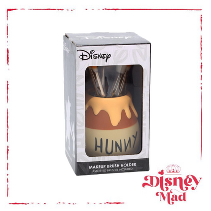 Disney Winnie the Pooh makeup Brushes and holder