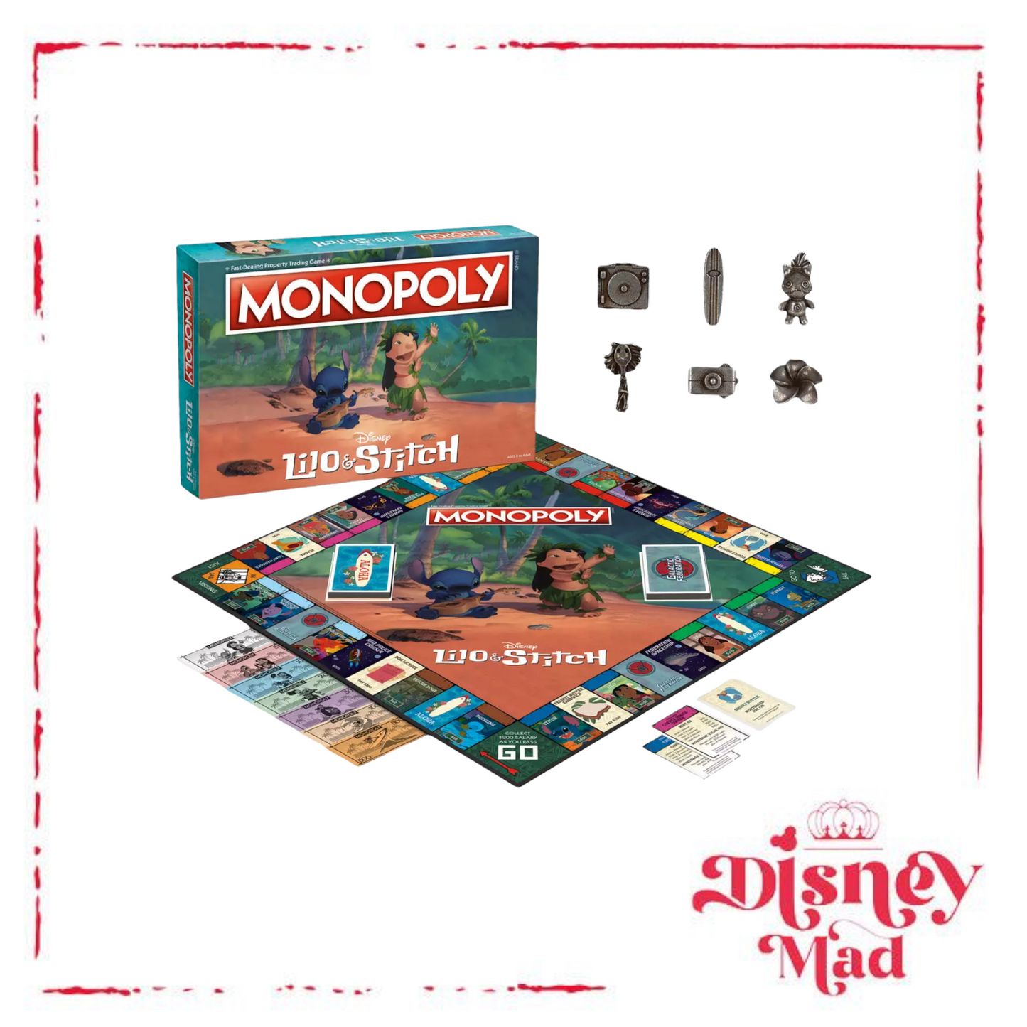 Disney Lilo And Stitch Monopoly