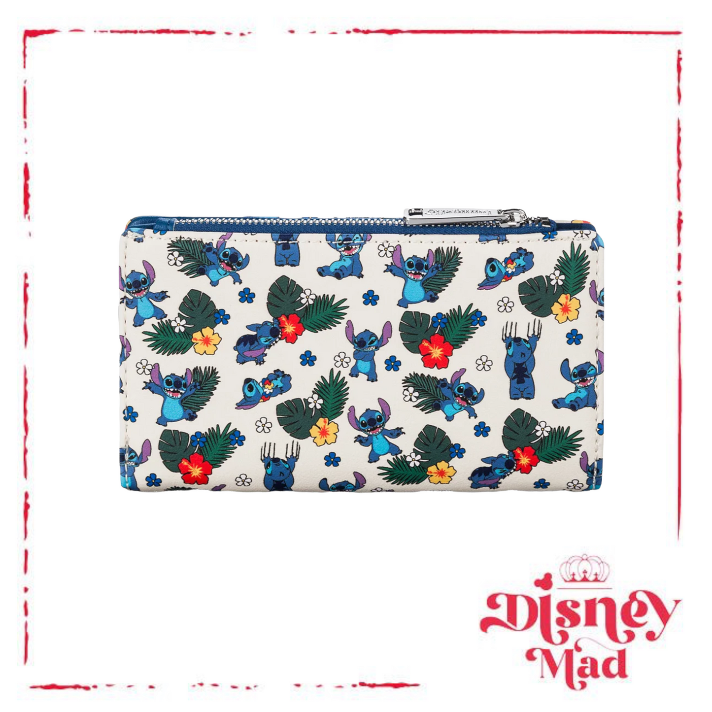 Disney Loungefly Stitch Tropical Wallet Disney Parks Exclusive