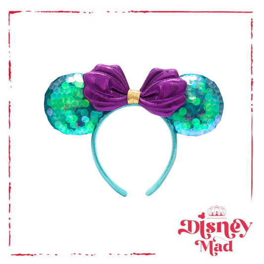 The Little Mermaid Minnie Mouse Ears Headband