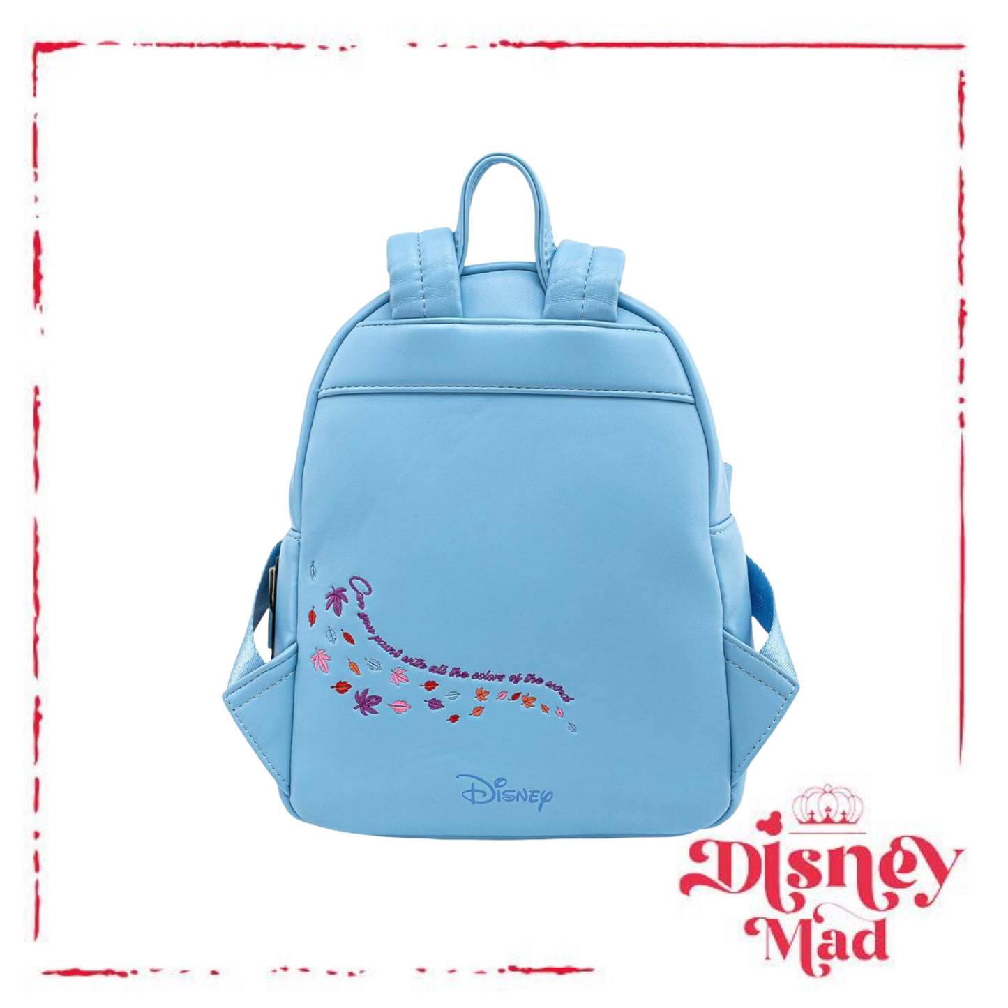 Disney Loungefly Pocahontas: Meeko with Flit Earth Day Cosplay Mini Backpack