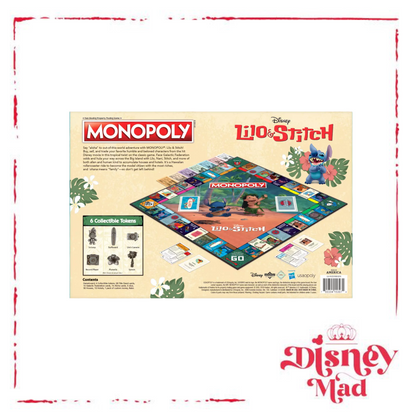 Disney Lilo And Stitch Monopoly